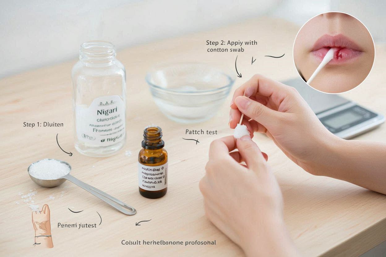 にがり ヘルペス